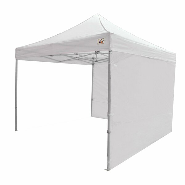 Impact Canopy 10-Foot Canopy Tent Wall Set, 1 Solid Sidewall and 1 Middle Zipper Sidewall Only, White 033000001